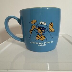 Universal Studios Japan Cookie Monster Mug Sesame Street Shipped From The USA